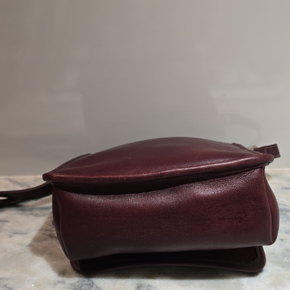 Coach Rich Dark Brown Vintage Leather Shoulder/Crossbody Bag - Picture 5 of 15